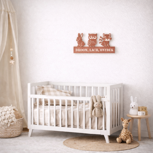 Droom, Lach, Ontdek - Wanddecoratie