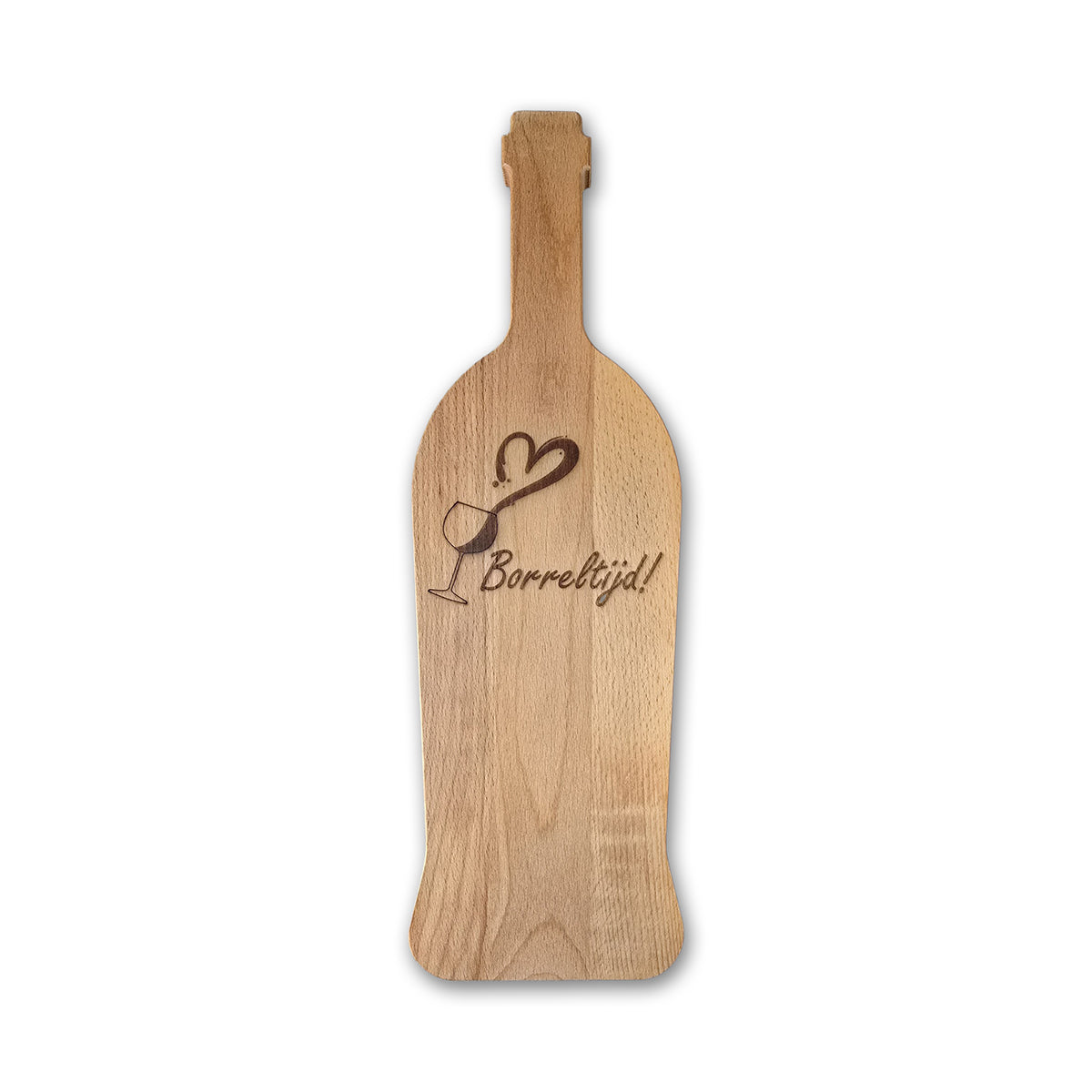 Borrelplank met gravure