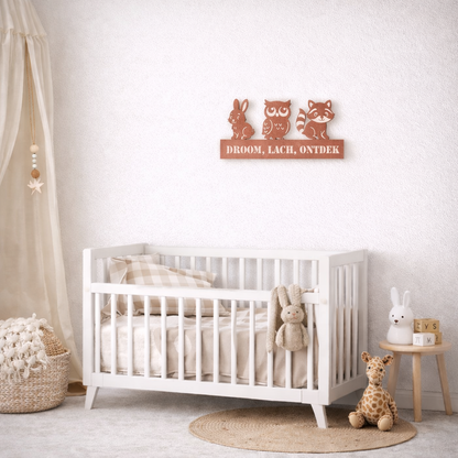Droom, Lach, Ontdek - Wanddecoratie
