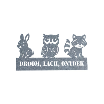Droom, Lach, Ontdek - Wanddecoratie