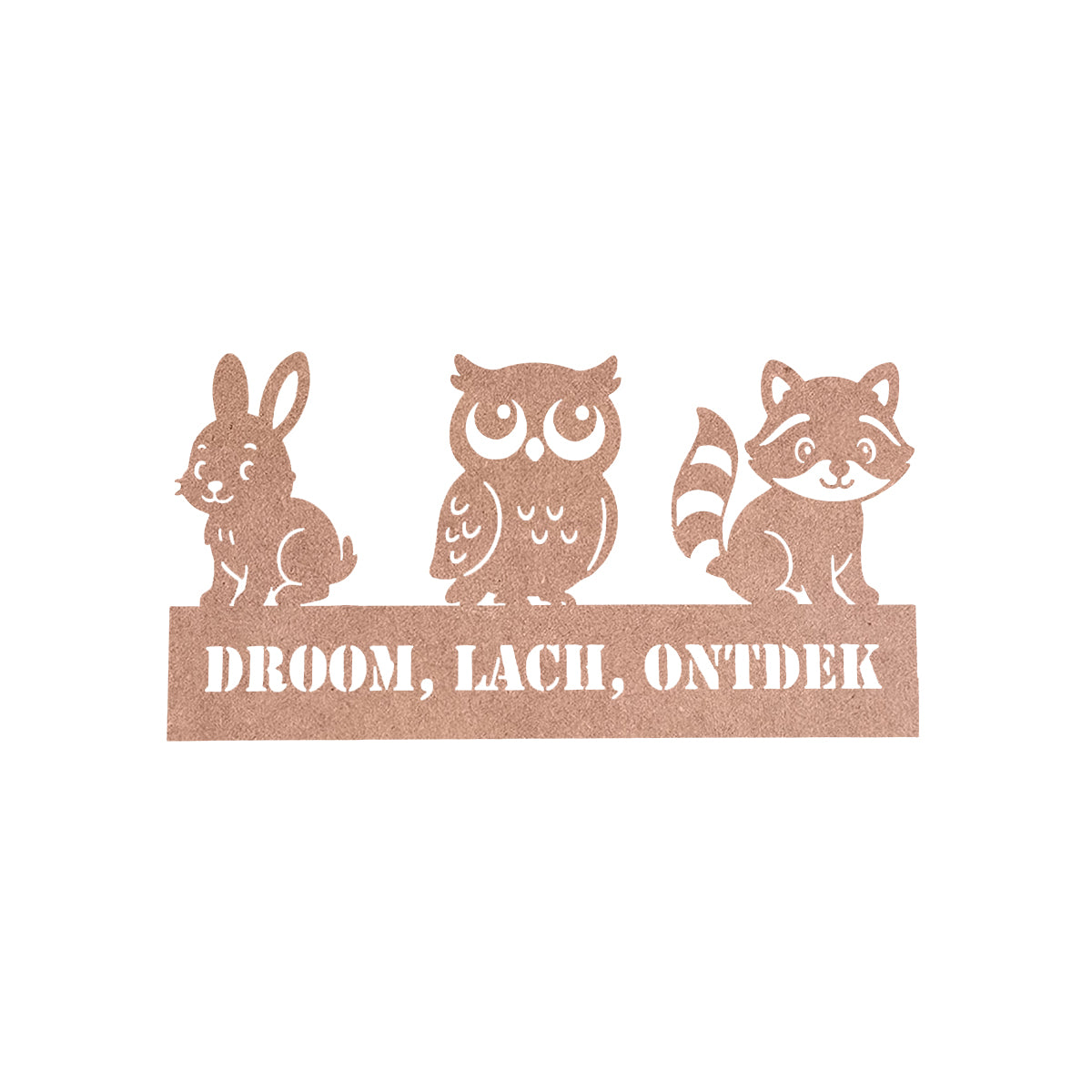 Droom, Lach, Ontdek - Wanddecoratie