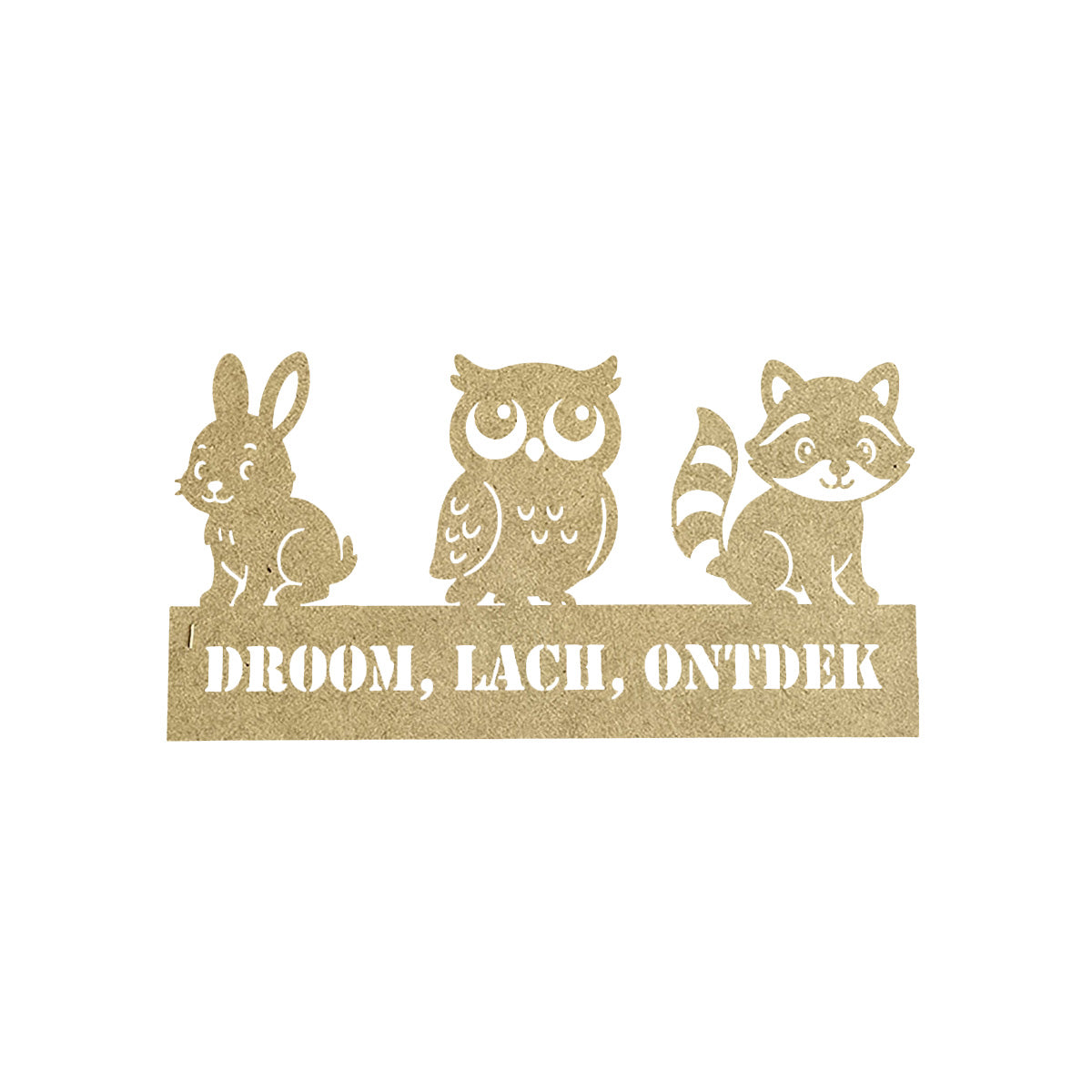 Droom, Lach, Ontdek - Wanddecoratie